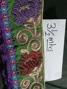 Embroidered Fabric Trim