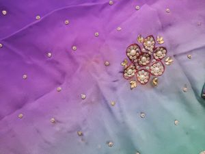 Stunning Ombre Saree with Blouse
