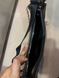 Stylish Quilted Black Shoulder Bag