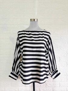 Classic Breton Stripe Relaxed Top