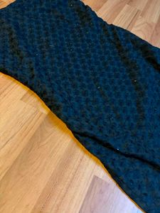 Elegant black Embroidered kurti