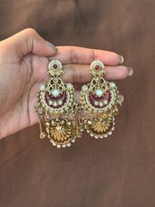 Exquisite Ethnic Jhumka Earrings
