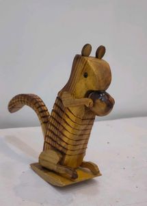 Squarrel Wooden Toy