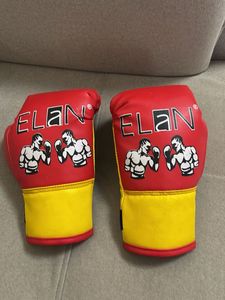 ELAN Red & Yellow Boxing Gloves