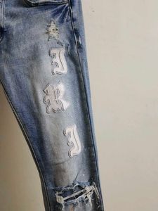 Authentic AMIRI Light Blue Jeans