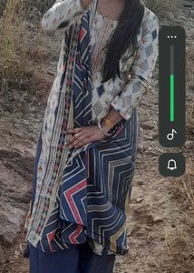 Printed Kurta Set