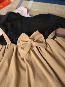 Cute Bow Detail Dress