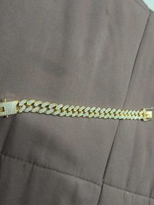 Chunky CZ Link Bracelet