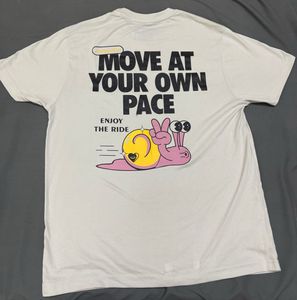 Enjoy The Ride Snail Graphic T-Shirt