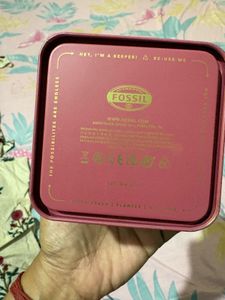 Fossil Watch Tin