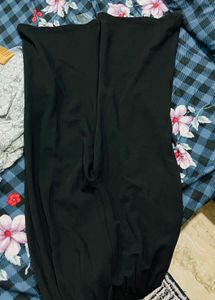 Black Stylish boot cut trouser