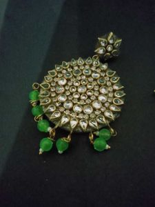 Statement Kundan Earrings