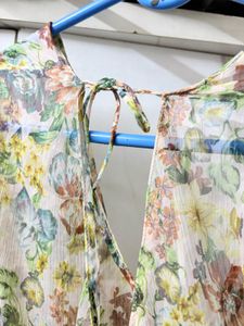 Lightweight Floral Midi Dress