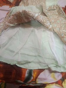 wedding  heavy work ball gown embroidery stone