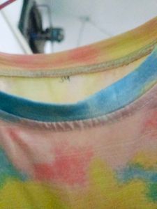 Tie-Dye Twisted T-Shirt