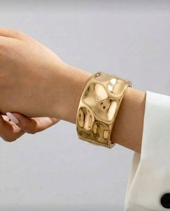 18K Gold Plated Anti Tarnish Chunky Bangle
