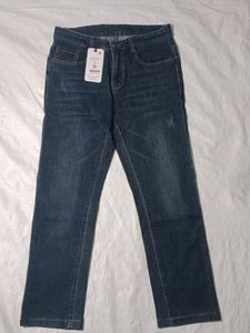 Dark Blue Denim Jeans