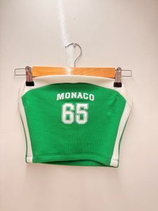 ❗️Green "Monaco 65" Crop Top❗️