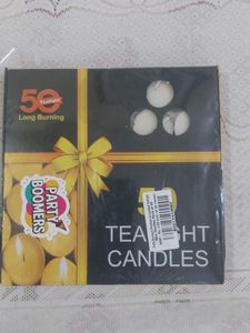Party Boomers Tealight Candles Pack of 50