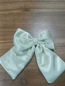 Elegant Satin Bow Hair Clip