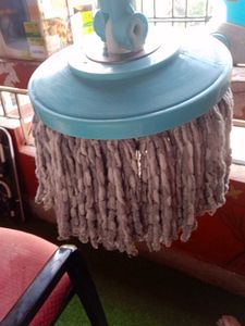 Spin Mop Bucket System 2 times use only like new b