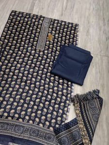 pashmina suit with shawl