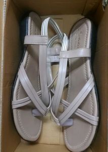 Elegant Tan Flats New Totally