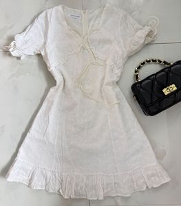 White Eyelet Dress