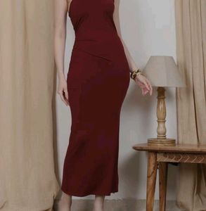Elegant One-Shoulder Maxi Dress