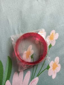 Vibrant Red Bangles