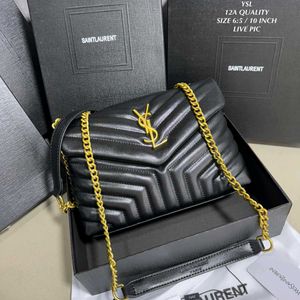 YSL Loulou Medium leather shoulder bag* WD box