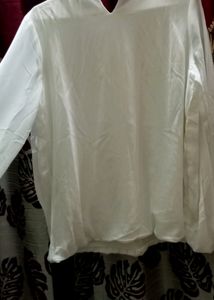 White Blouson Top
