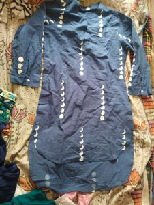 ,Stylish Blue Kurta