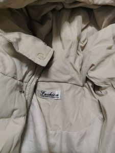 Beige Puffer Jacket