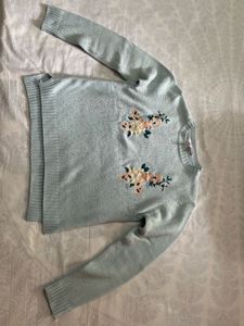 Light Blue Knit Sweater