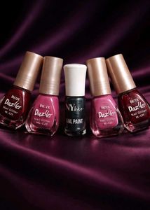 Eyetex Dazzler & Nybae Nail Polish pack of 5