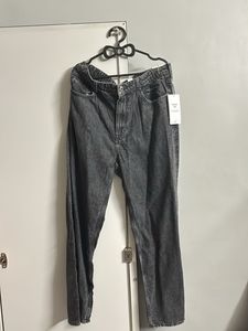 High waist Grey baggy H&M jeans