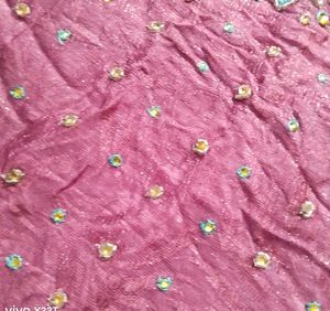 Embroidered saree Set