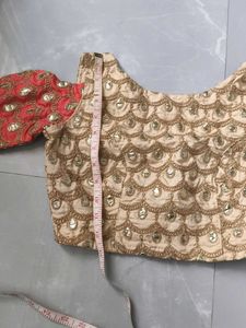 chaniya choli Embellished Ethnic Blouse uppatta ch