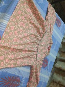 Beautiful Floral Print Kurta