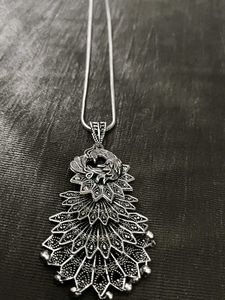 Peacock Pendant Necklace