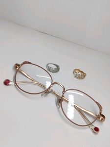 Chic Rose Gold Eyeframe