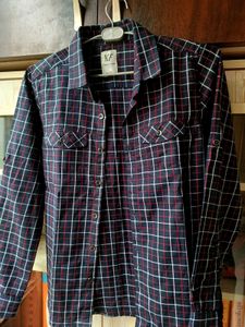 Boy's Checkered Long Sleeve Shirt