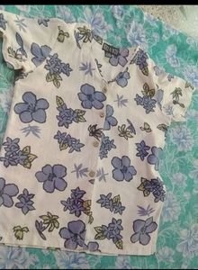 Beautiful Top With Wooden Functional Buttons