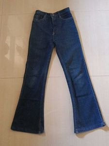 Women's Flared Blue Denim Jeans
