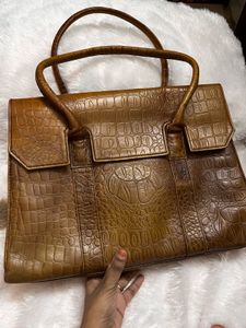 Stylish Embossed Handbag