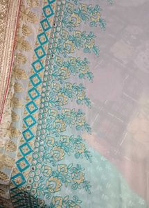 Beautifully Embroidered Saree