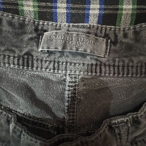 Gray velvet/corduroy Pants