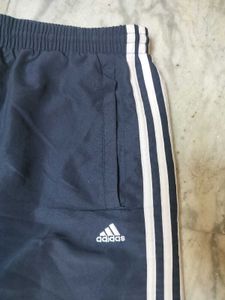 🥎OG Adidas Navy Striped Trackpants