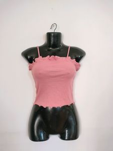 Peach Casual Top (Women's)